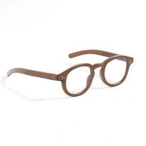 GENUSEE blue light glasses in Bronze, NEW!